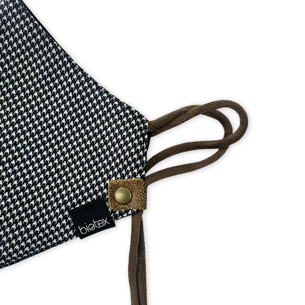 3 capas remache & strap | PIED DE POULE