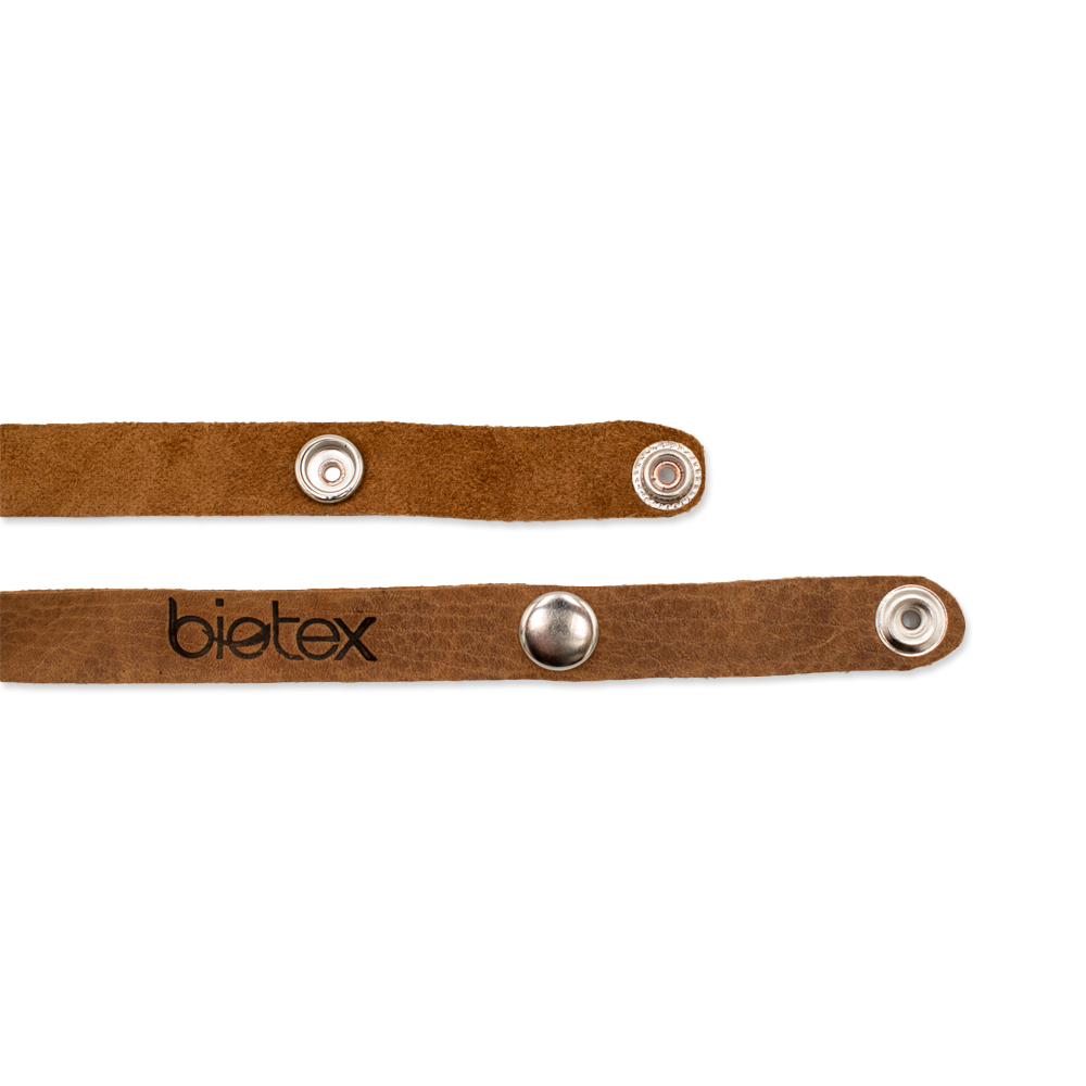 Strap cuero Biotex | BROCHE PLATA